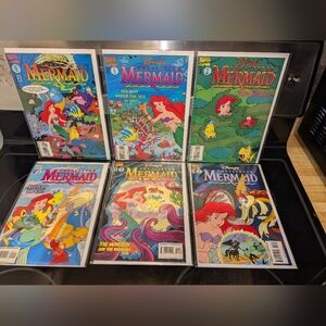 Disney comics book xtra rare the little mermaid